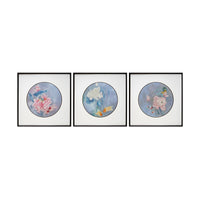 3-Panel Suzhou Embroidery Wall Decor