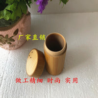 Carbonized Bamboo Toothpick Holder
