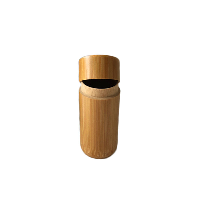 Carbonized Bamboo Toothpick Holder