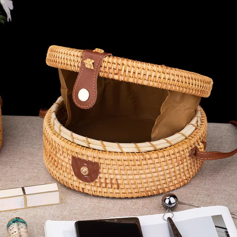 Handwoven Rattan Bag