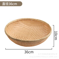 Golden Bamboo Fine-Mesh Sieve Tray