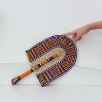 Woven Seagrass Decorative Wall Fan