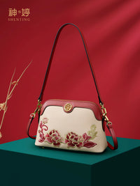 Su Embroidery Small Crossbody Bag