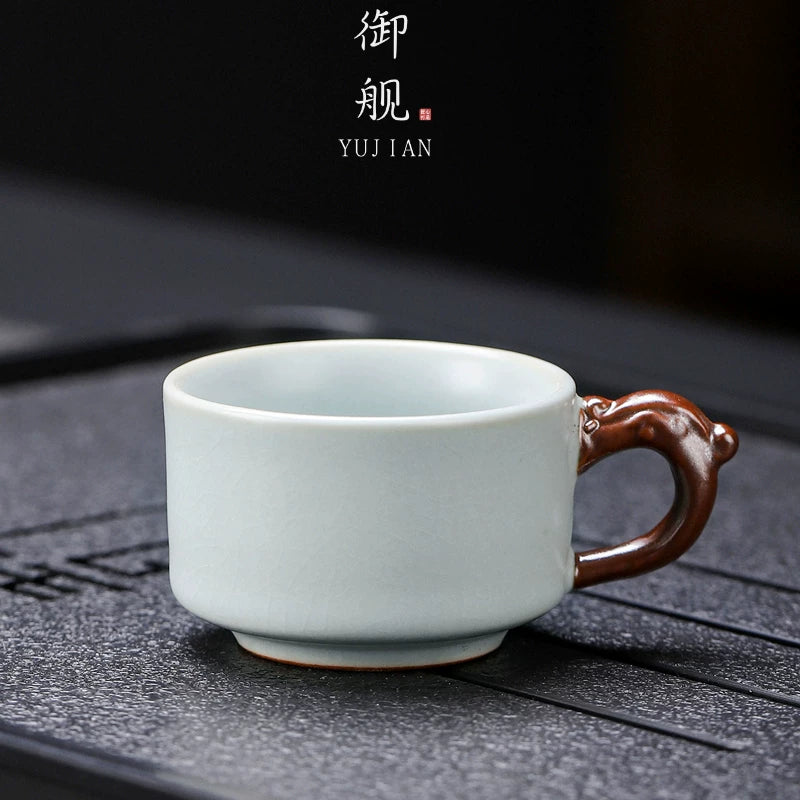 Single Handle Fu Lu Gongfu Teacup