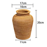 Rattan Fruit Baskets, Vase & Lucky Pouch