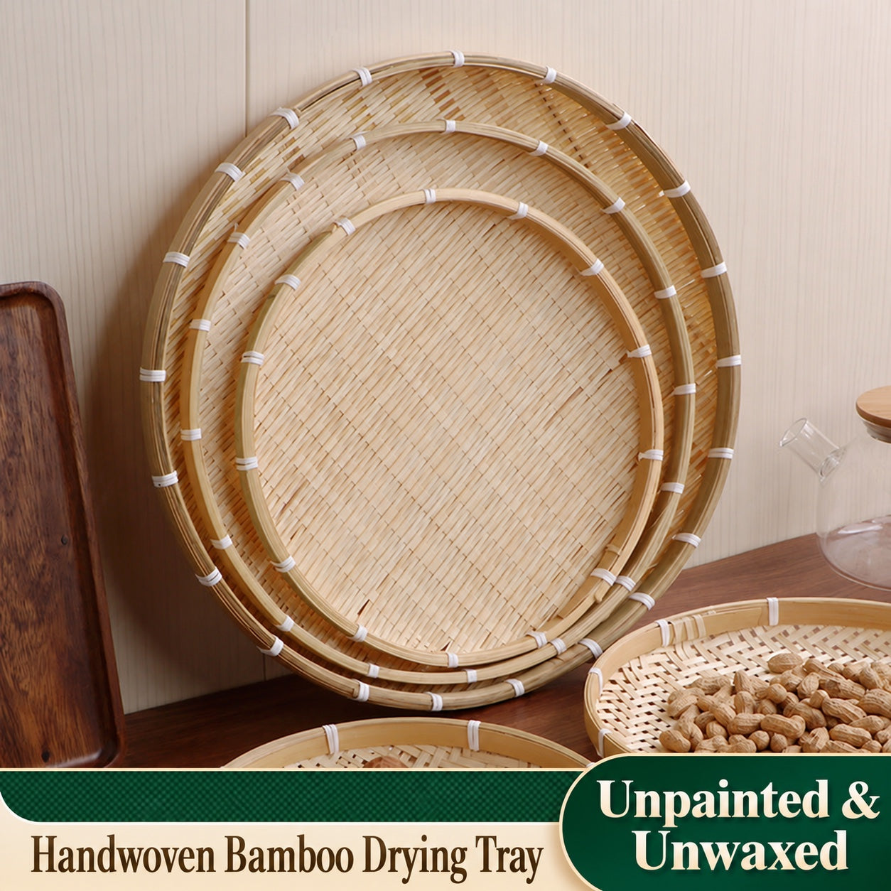 Handmade Bamboo Drying Tray
