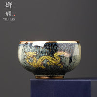 Auspicious Dragon Gilded Teacup