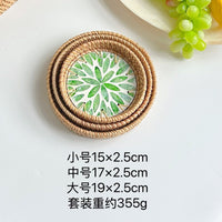Mini Rattan & Shell Baskets