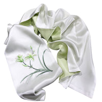 Su Embroidered Mulberry Silk Qipao Scarf