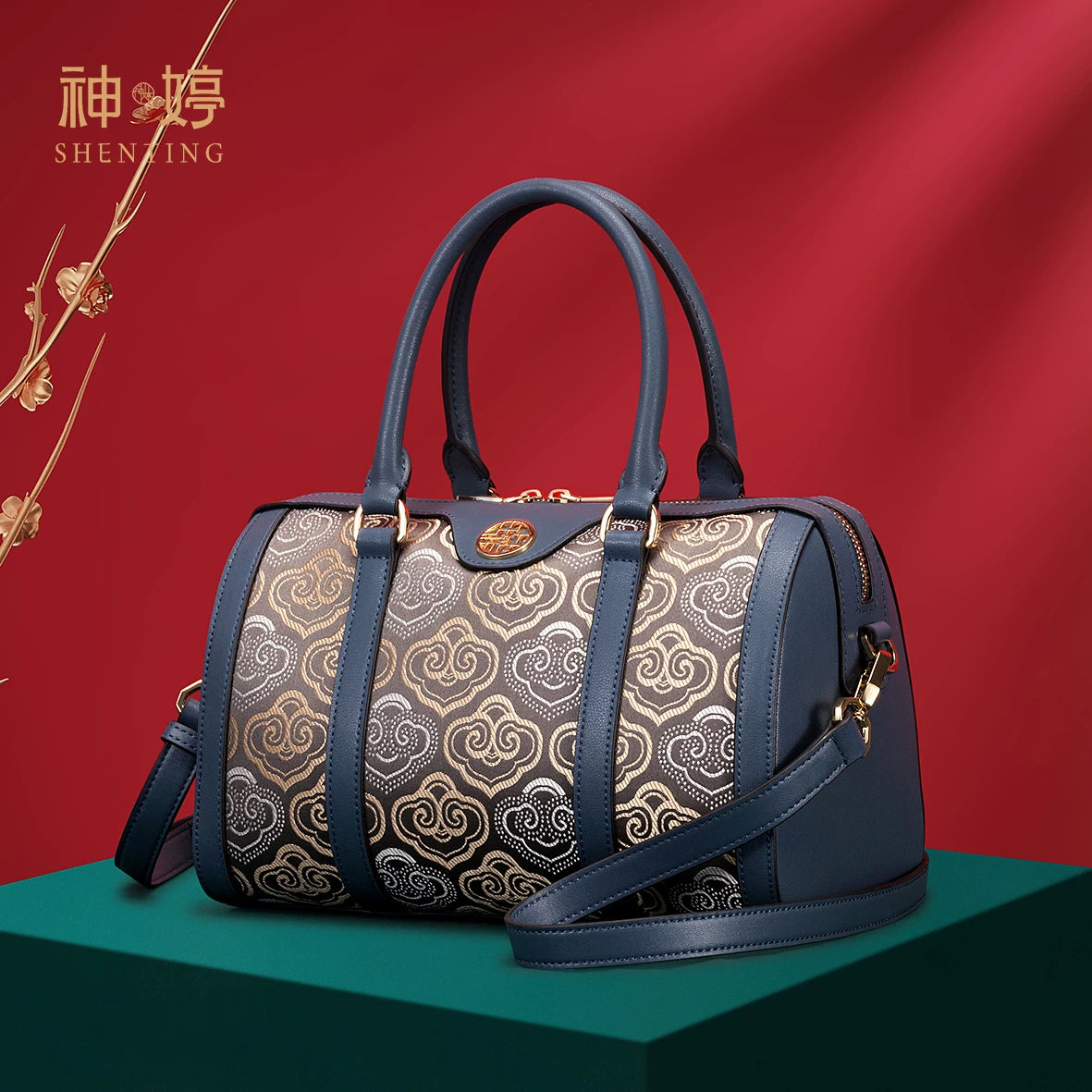 Leather Pillow Handbag