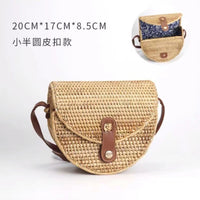 Handwoven Rattan Bag