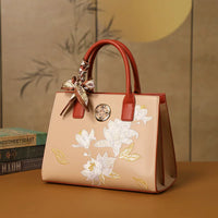 Embroidered Crossbody Handbag