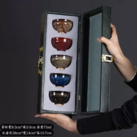 Jun Kiln Five Elements Tasting Cups