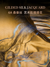欣恋高端奢华真丝四件套100%重磅桑蚕丝床单被套高档别墅丝绸床品
