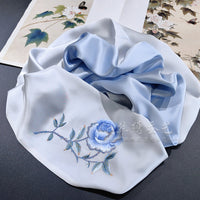 Su Embroidery Silk Long Scarf, Suzhou Gift