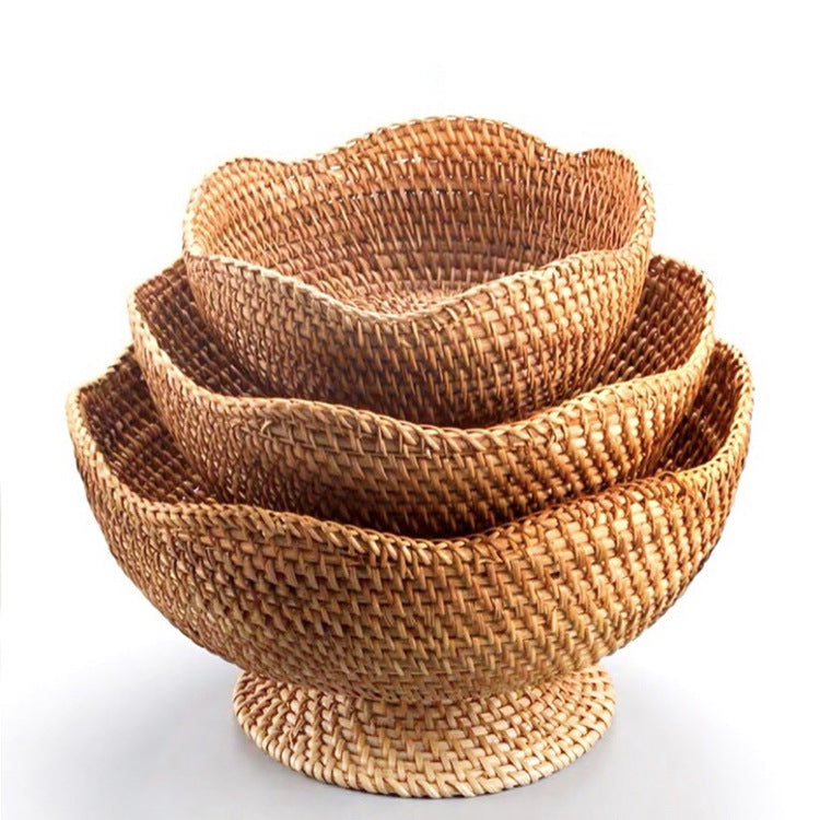 Multi-Purpose Rattan Tray