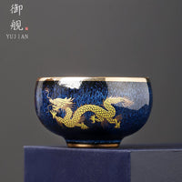 Auspicious Dragon Gilded Teacup