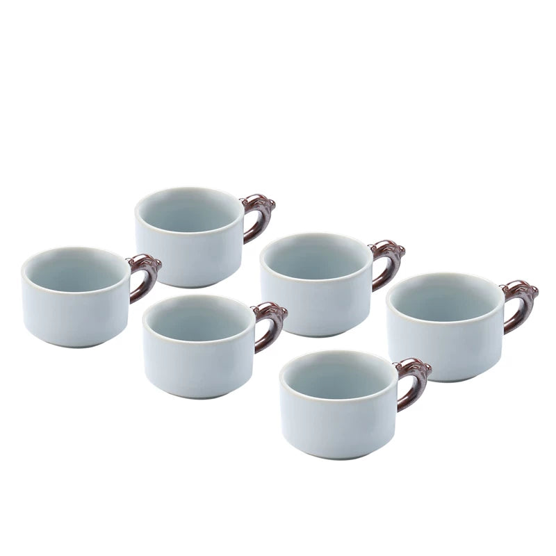 Single Handle Fu Lu Gongfu Teacup