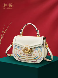Su Embroidery Saddle Bag