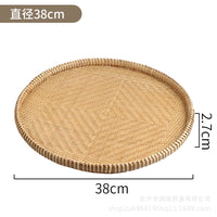 Golden Bamboo Fine-Mesh Sieve Tray
