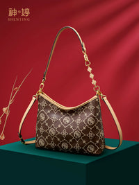 Su Embroidery Hobo Bag