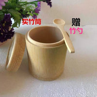 Fresh Bamboo Steamer Tube with Spoon