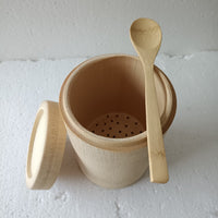 Fresh Bamboo Steamer Tube with Spoon