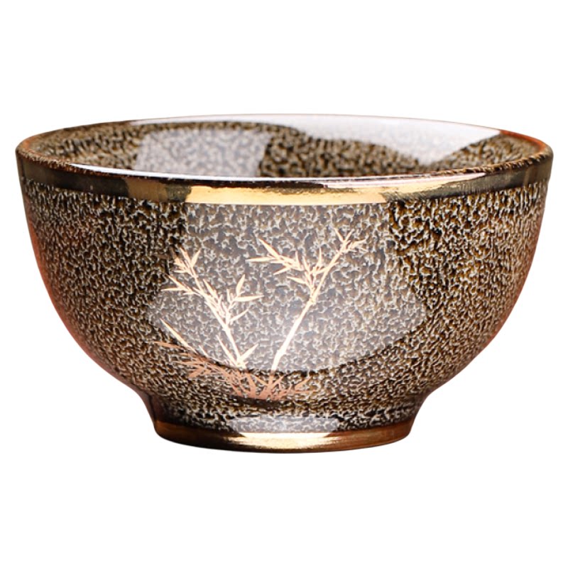 Hare's Fur Gilded Bamboo Host Cup