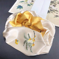 Chinese Style Su Embroidery Silk Shawl