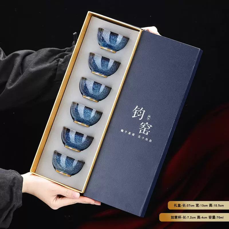 Jun Kiln Five Elements Tasting Cups