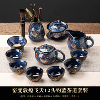 Dunhuang Flying Apsara Automatic Tea Set