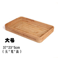 Multi-Purpose Rattan Tray