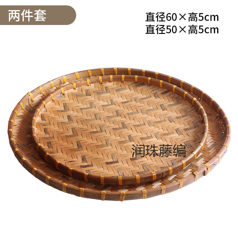 Bamboo Sieve Tray for Drying & Display