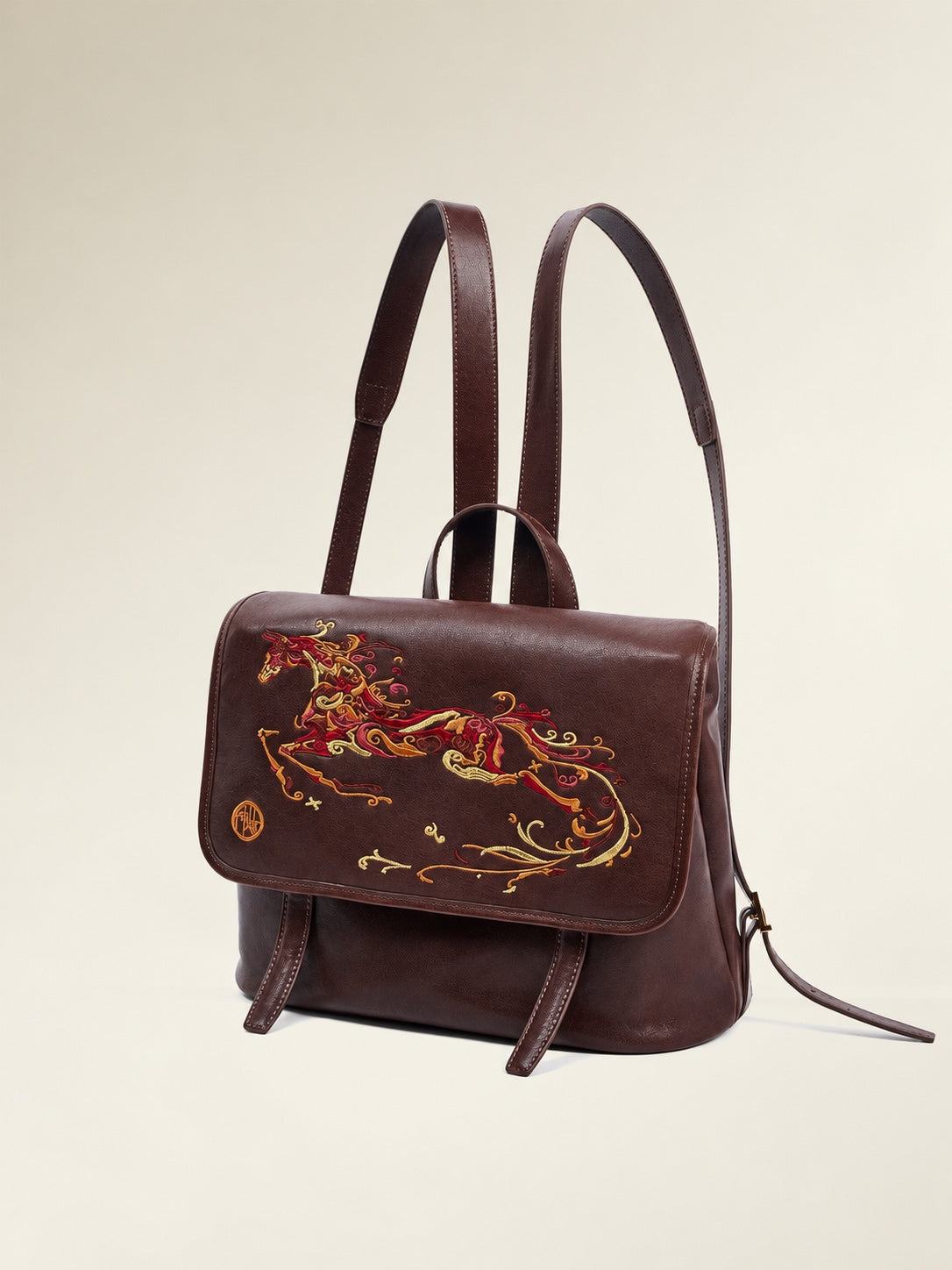 Leather Travel Backpack