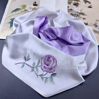 Su Embroidery Silk Long Scarf, Suzhou Gift