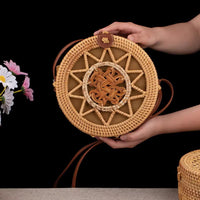 Handwoven Rattan Bag
