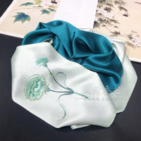 Suzhou Su Embroidery Silk Scarf