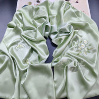 Hand-Embroidered Su Silk Shawl, Suzhou Heritage