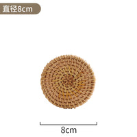 Handwoven Rattan Coaster