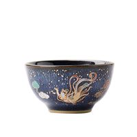 Silk Road Apsara Starry Blue Cup