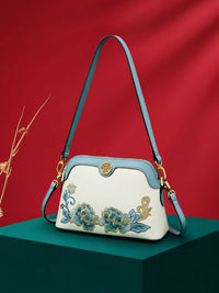 Su Embroidery Small Crossbody Bag