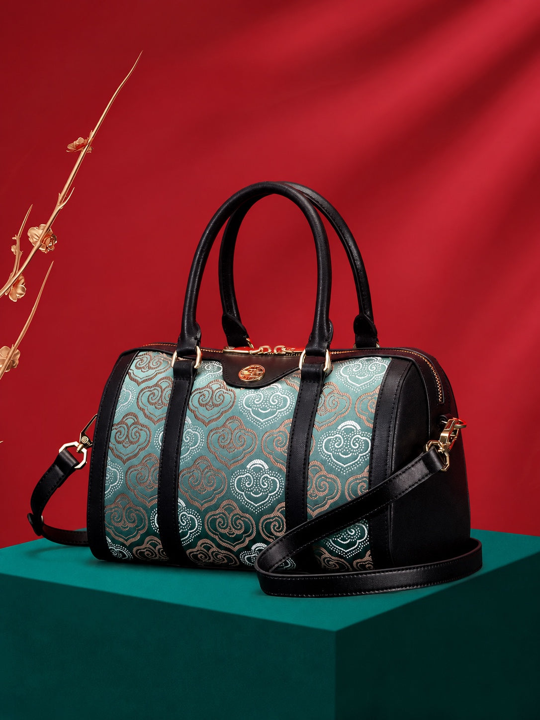 Leather Pillow Handbag