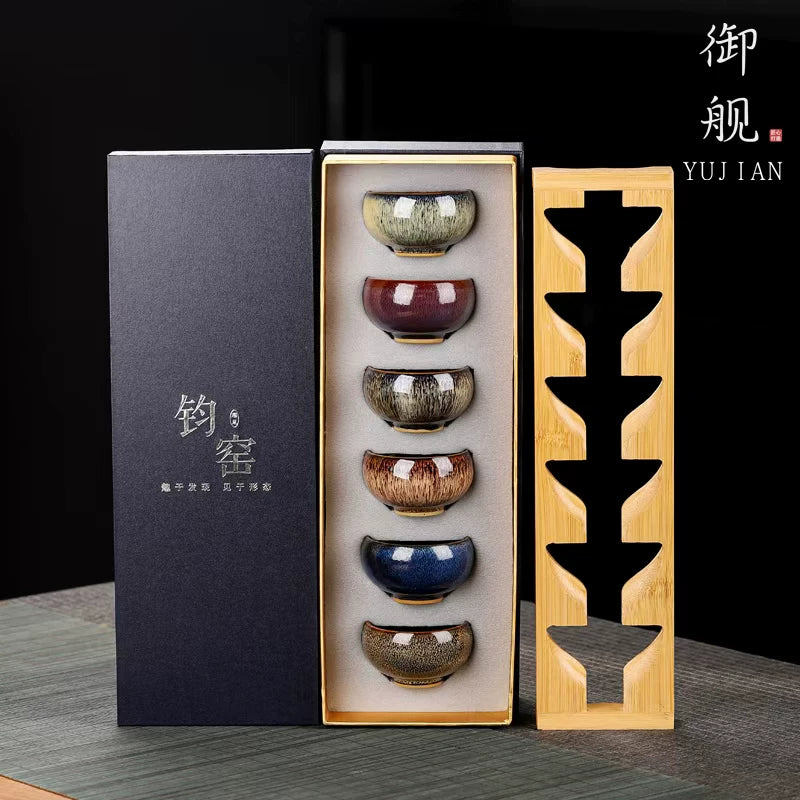 Jun Kiln Five Elements Tasting Cups