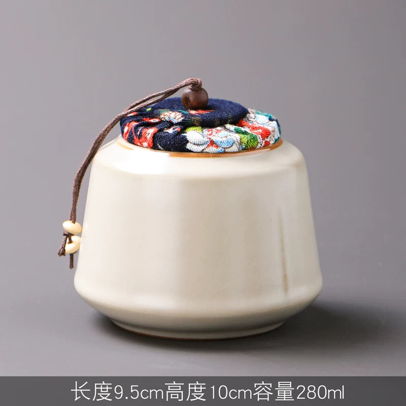 Ru Kiln Tea Set with Tea Tray