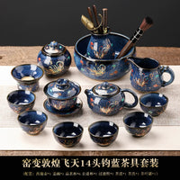 Dunhuang Flying Apsara Automatic Tea Set