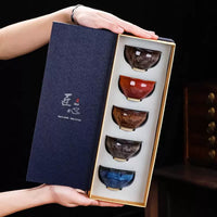 Jun Kiln Five Elements Tasting Cups
