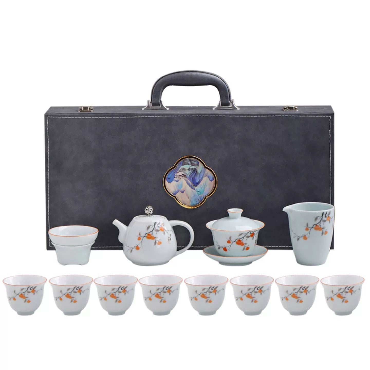 Persimmon Yingqing Tea Set