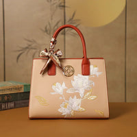 Embroidered Crossbody Handbag