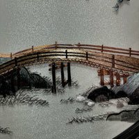 Suzhou Embroidery Round Art "Shanshui"
