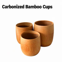 Small Carbonized Bamboo Cup